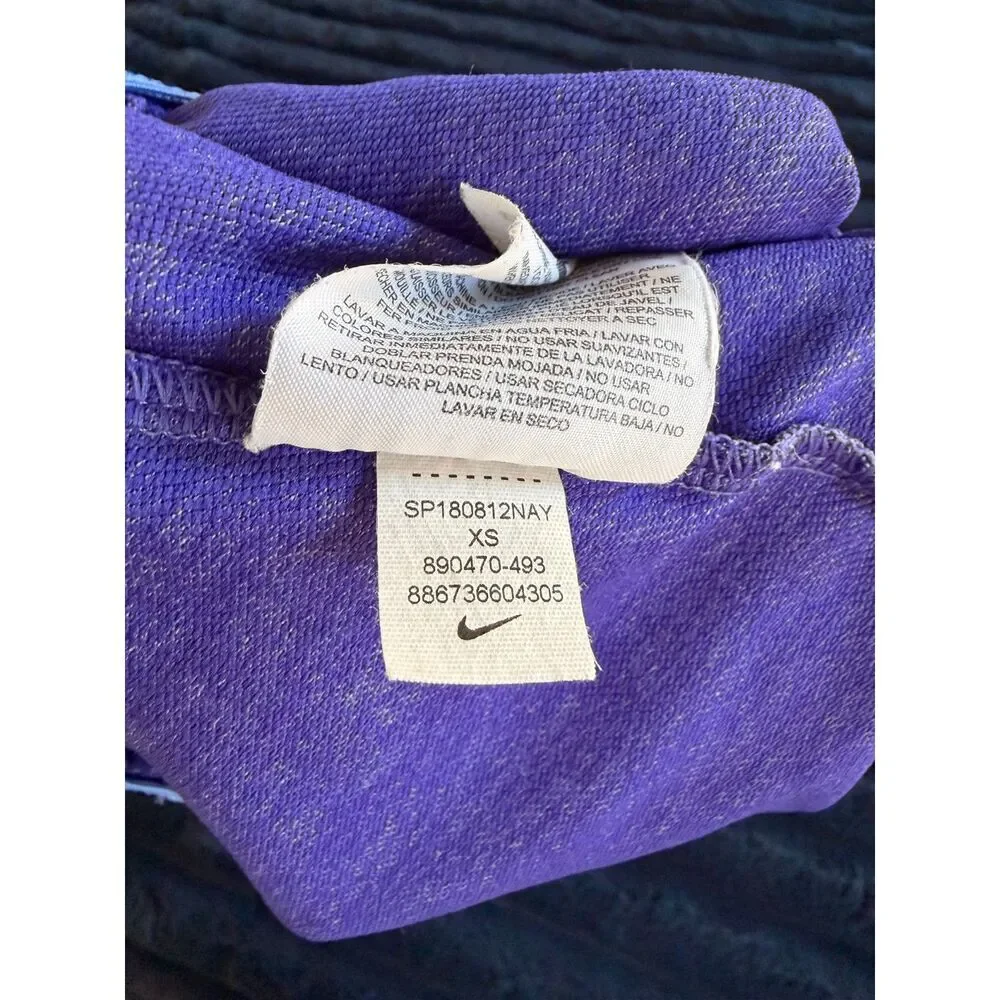 Nike Dri-FIT Tempo Running Shorts Women XS Purple Lavender Athletic Stretch